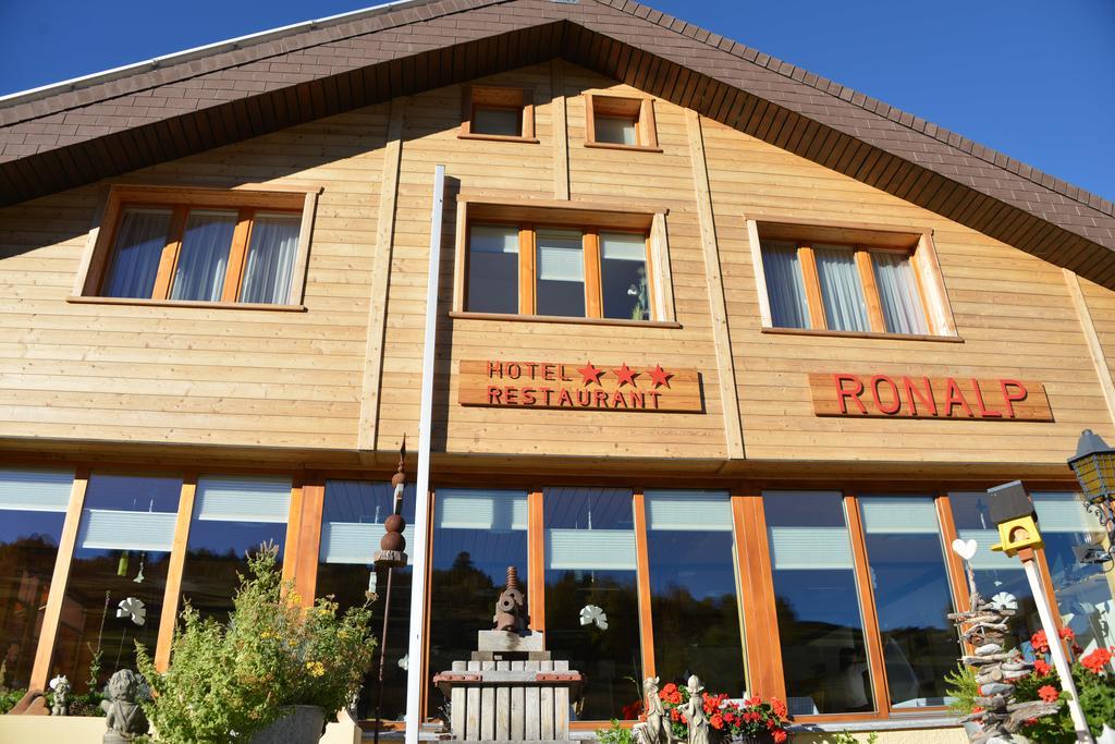 Hotel-Restaurant Ronalp Bürchen Exteriör bild
