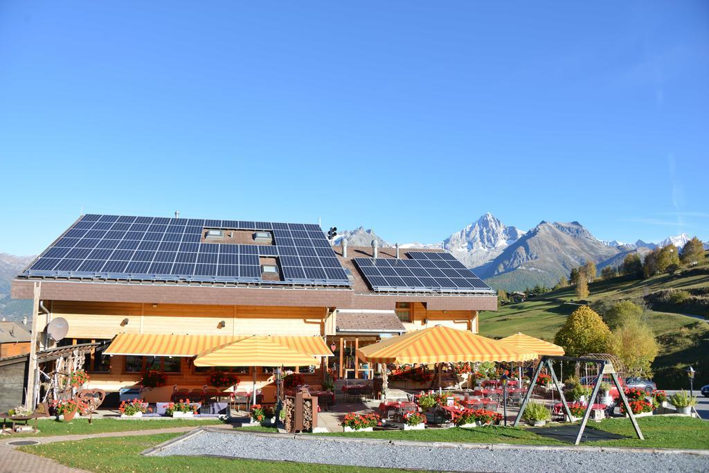 Hotel-Restaurant Ronalp Bürchen Exteriör bild