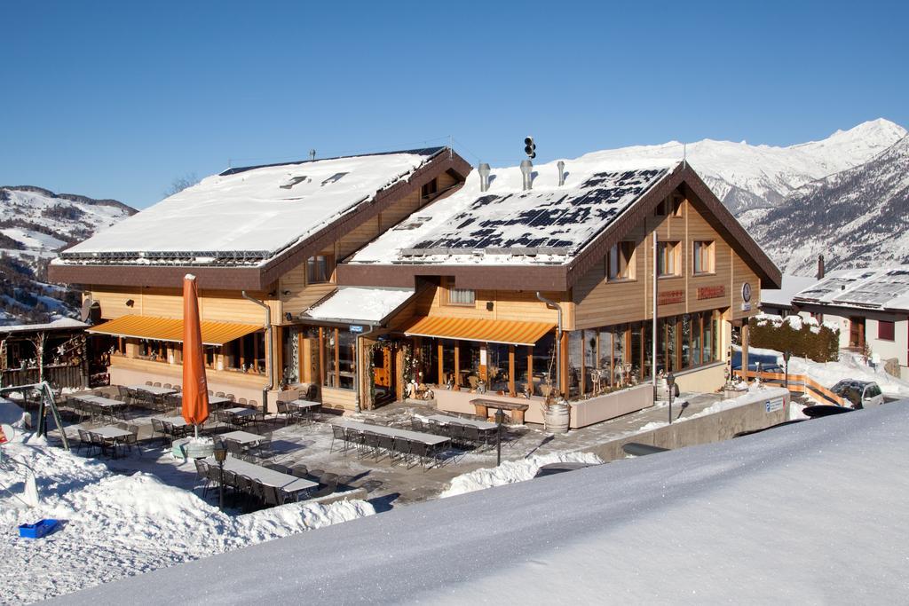 Hotel-Restaurant Ronalp Bürchen Exteriör bild