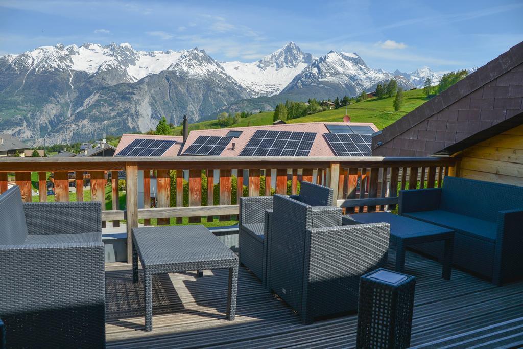 Hotel-Restaurant Ronalp Bürchen Exteriör bild