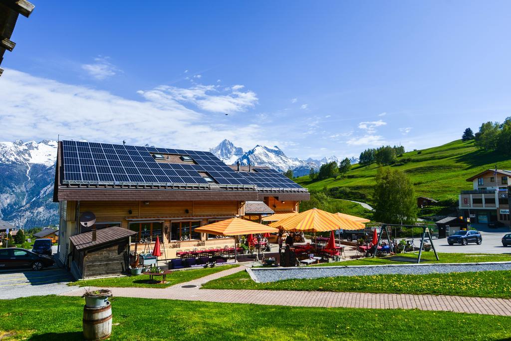 Hotel-Restaurant Ronalp Bürchen Exteriör bild