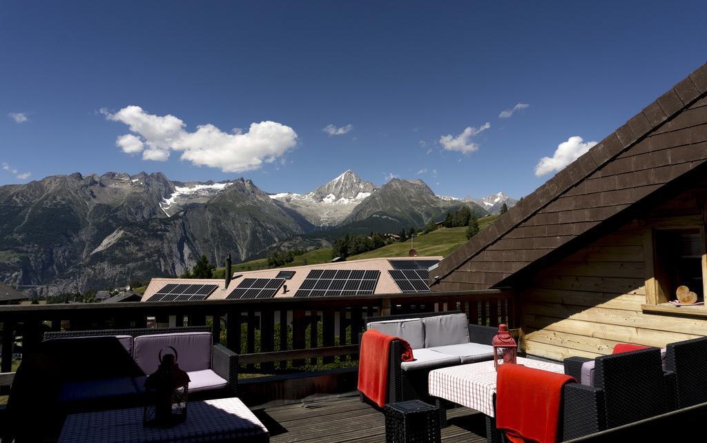 Hotel-Restaurant Ronalp Bürchen Exteriör bild