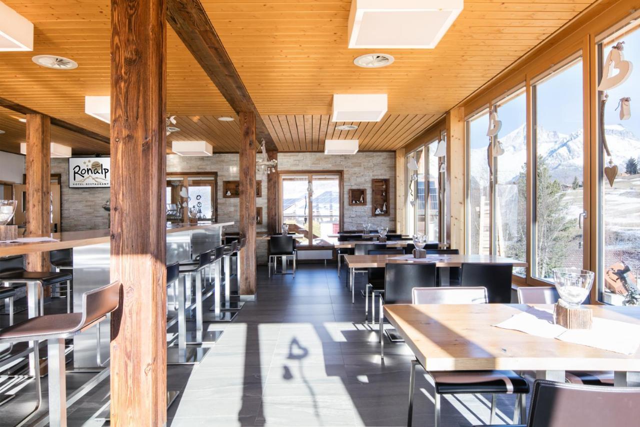 Hotel-Restaurant Ronalp Bürchen Exteriör bild