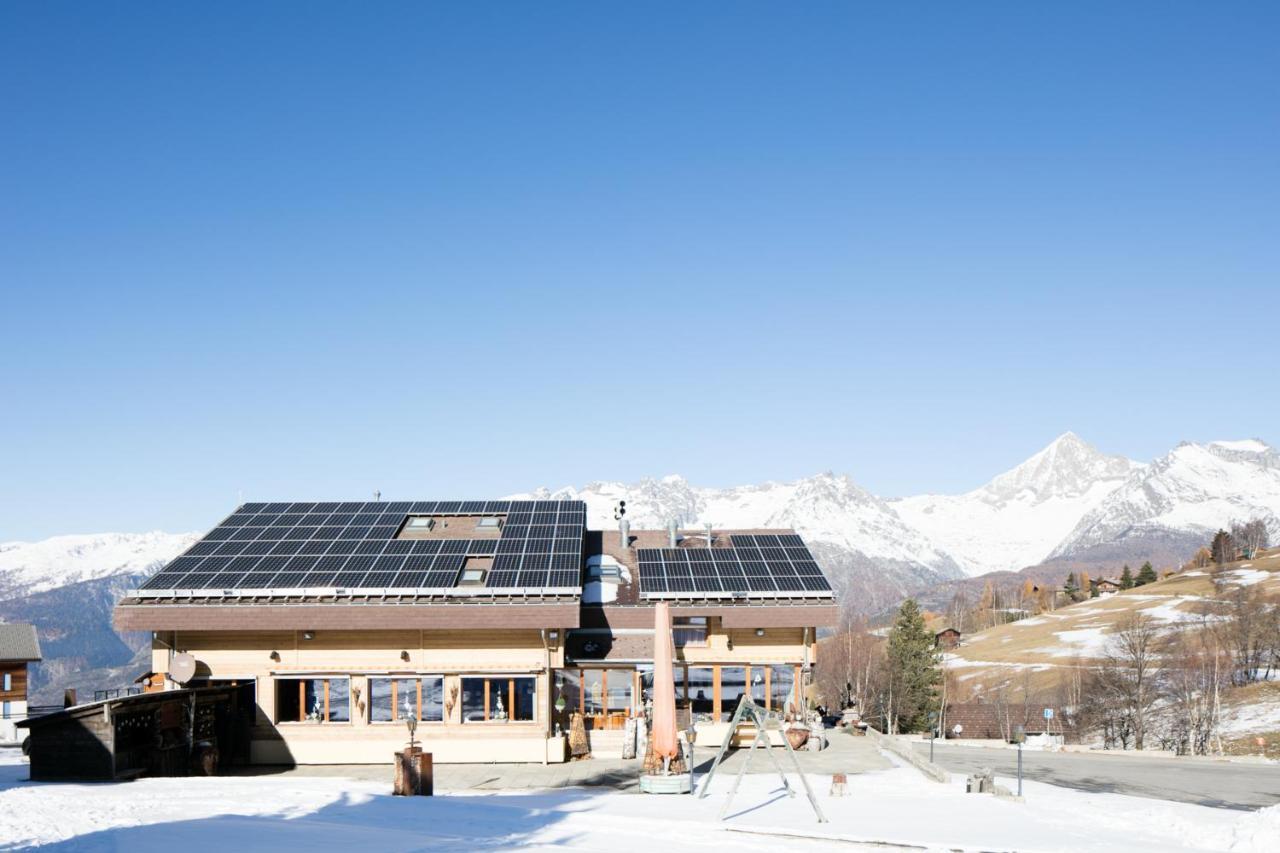 Hotel-Restaurant Ronalp Bürchen Exteriör bild