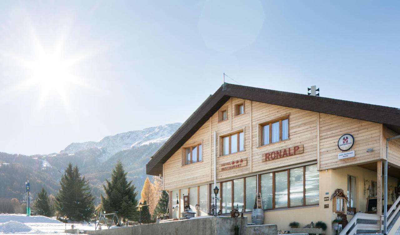 Hotel-Restaurant Ronalp Bürchen Exteriör bild